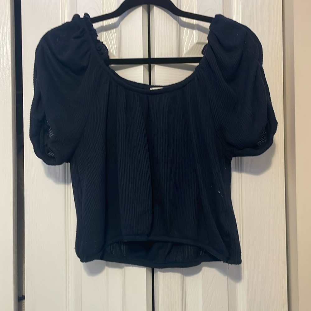 Navy Blue Top